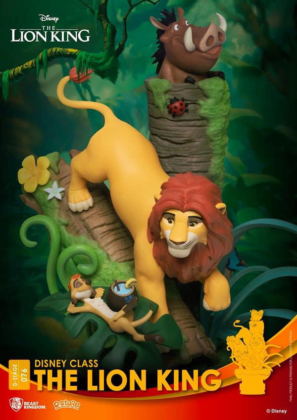 Beast Kingdom Reveals New Magical Disney D-Stage Statues
