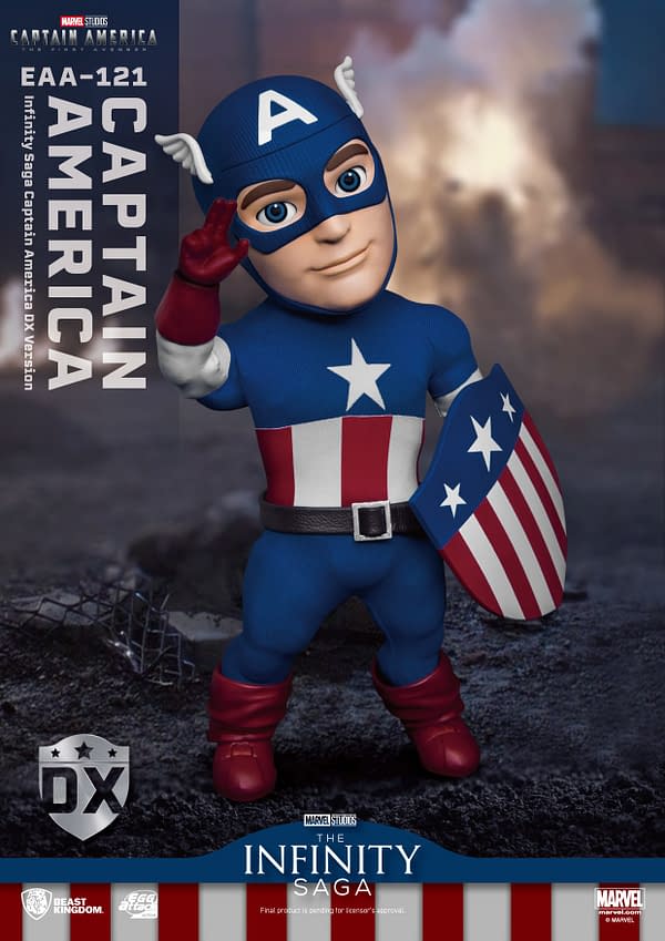 Beast Kingdom Celebrates 80 Years of Captain America With New Figure