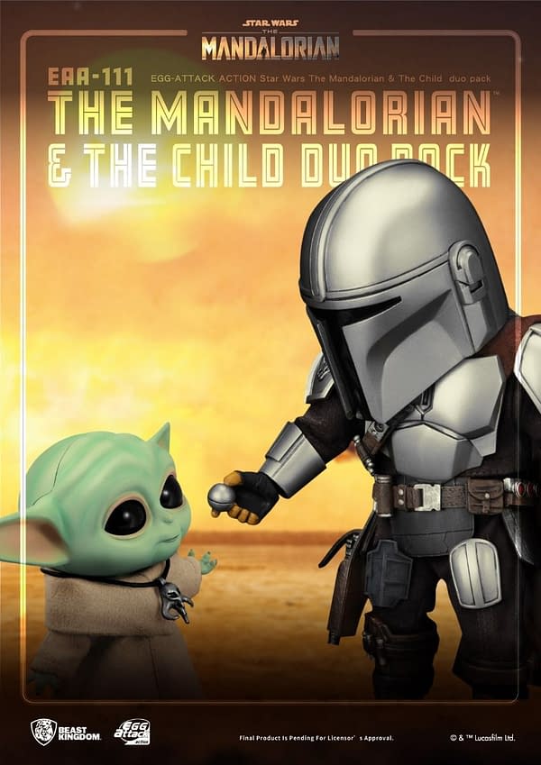 The Mandalorian and The Child Join the Beast Kingdom EAA Line-Up
