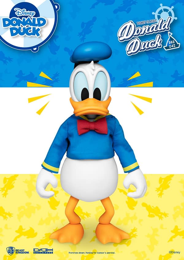 Donald Duck is Back With New Disney Figure From Beast Kingdom