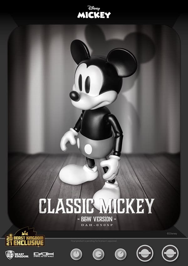 Beast Kingdom Reveals 1,000 Piece SDCC Mickey Mouse Figure