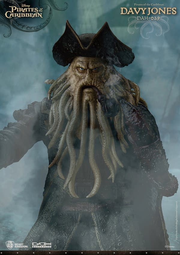 Pirates of the Caribbean Davy Jones Comes to Beast Kingdom