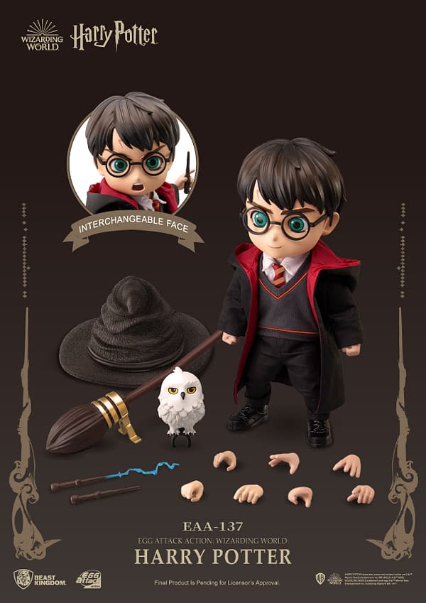 Harry Potter Gets Chibi Styled Egg Attack Action Beast Kingdom Figure