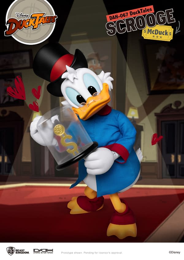 DuckTales Scrooge McDuck Comes to Beast Kingdom with New Figure