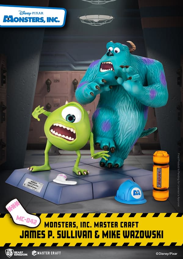 Monsters Inc. Gets 3000 Piece Master Craft Statue from Beast Kingdom