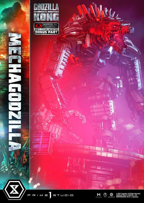 Mechagodzilla Returns with New Godzilla vs. Kong Prime 1 Studio Statue