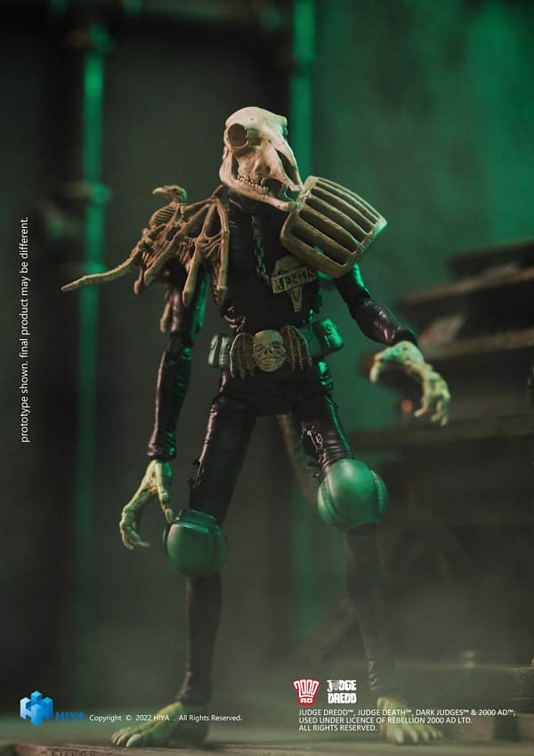 Judge Dredd's Judge Mortis Has Arrived and Brings Death to Hiya Toys