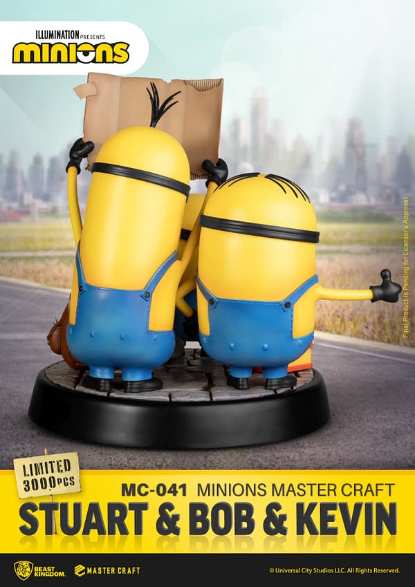 Beast Kingdom Debuts Minions Hand-Crafted Master Craft Statue 