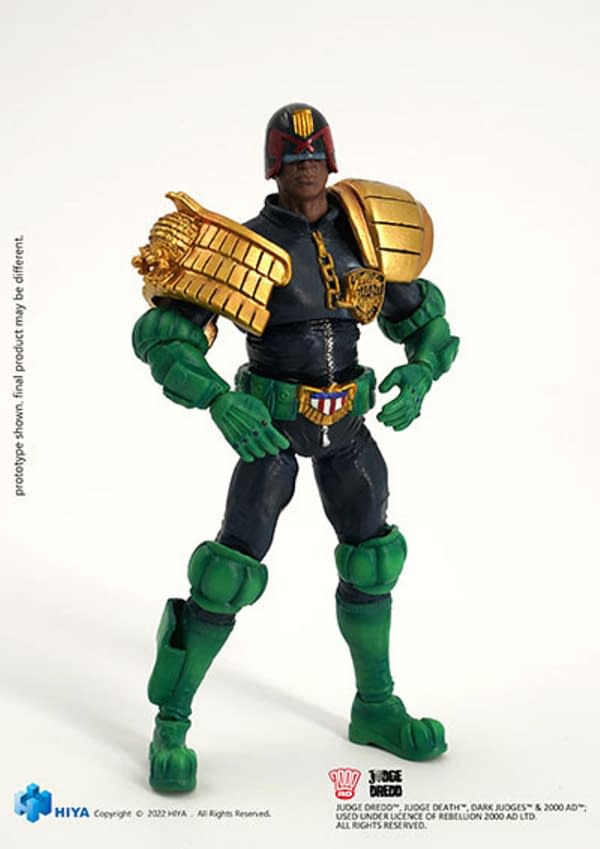 Judge Fire & Judge Giant Get 2000AD Action Figures Amid Late Shipments