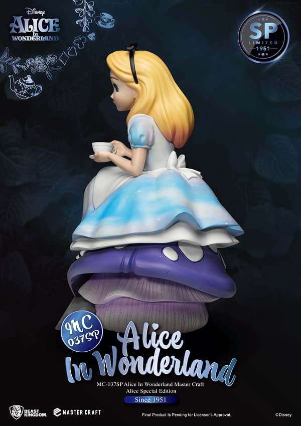 Alice in Wonderland 1951 Piece Statue Revealed by Beast Kingdom