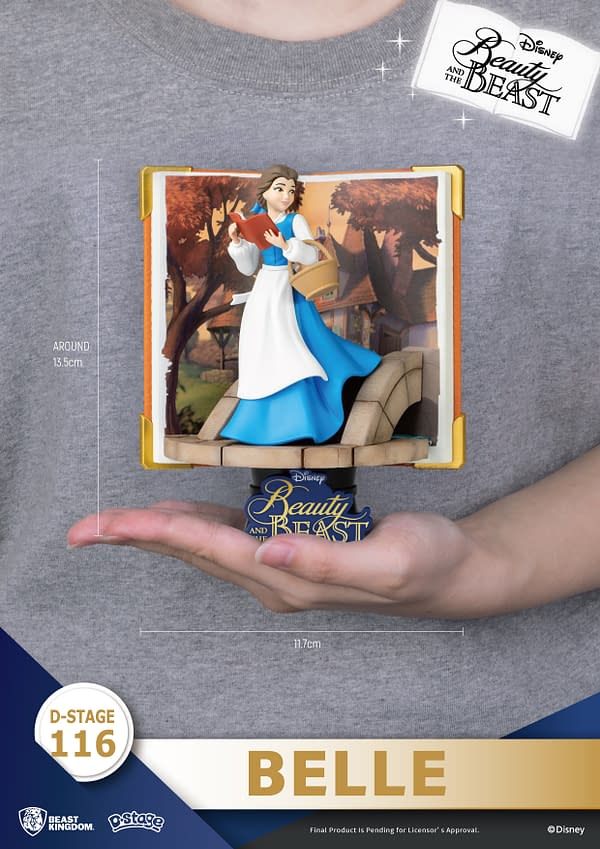 Beast Kingdom Debuts New Beauty and the Beast Statue with Belle