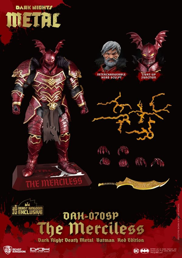 Batman the Merciless Return with Beast Kingdom SDCC 2022 Exclusive 
