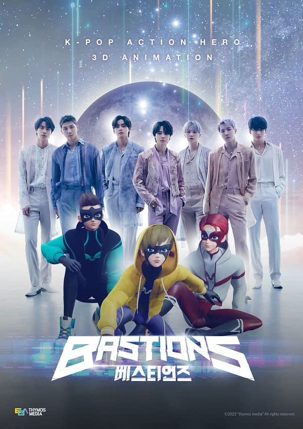 Bastion: Crunchyroll Picks Up K-Anime Superhero Series with BTS Music