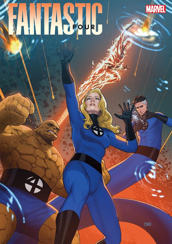 Cover image for FANTASTIC FOUR 10 TAURIN CLARKE VARIANT [G.O.D.S.]