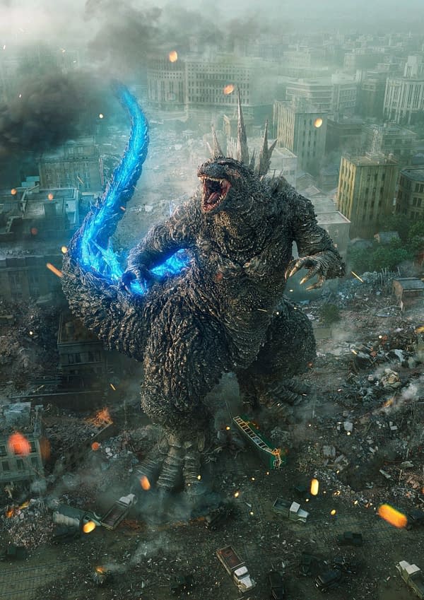 Godzilla Charges Up In New Minus One Promo Image