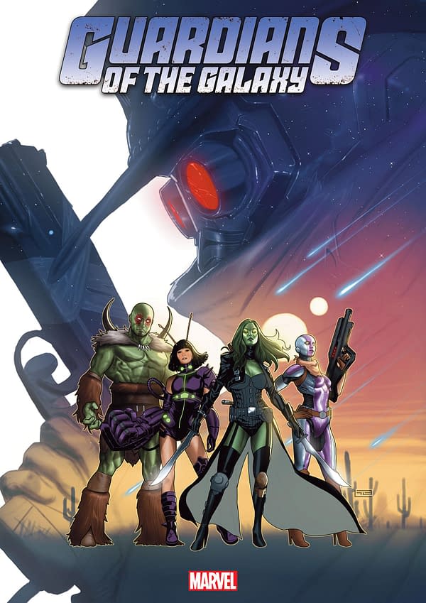 Cover image for GUARDIANS OF THE GALAXY 8 TAURIN CLARKE VARIANT