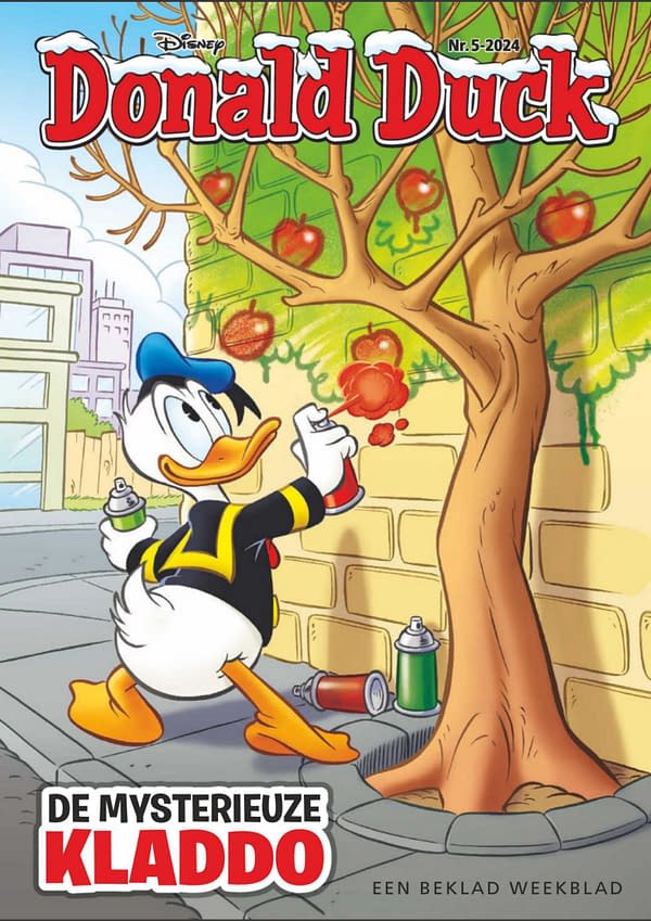 Swipe File: Donald Duck, Banksy And The Tree Graffiti?