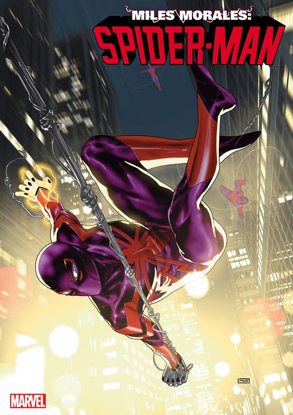 Cover image for MILES MORALES: SPIDER-MAN #30 TAURIN CLARKE BLACK HISTORY MONTH VARIANT [DVS]