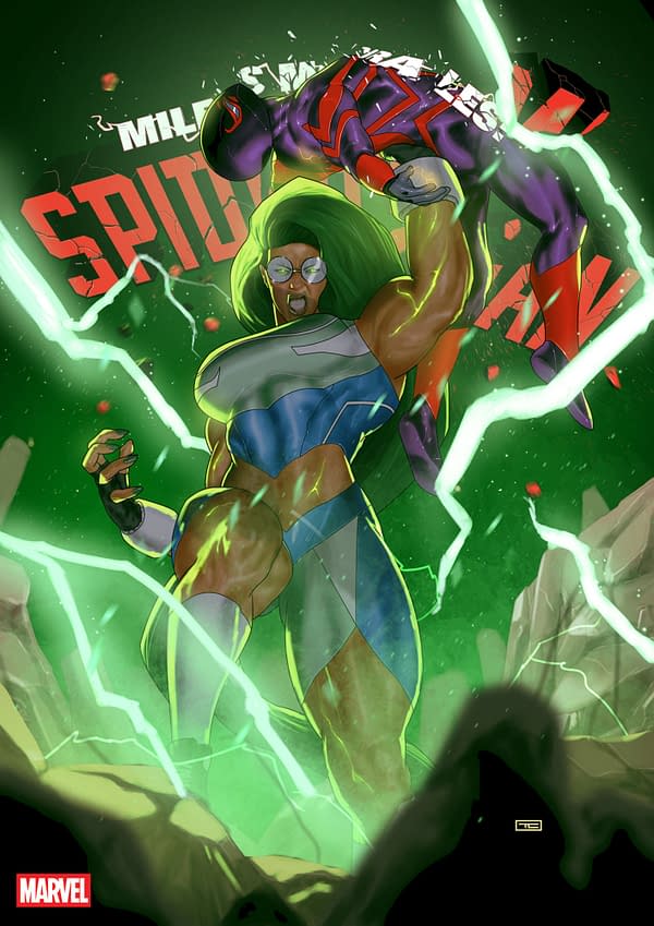 Cover image for MILES MORALES: SPIDER-MAN #33 TAURIN CLARKE VARIANT