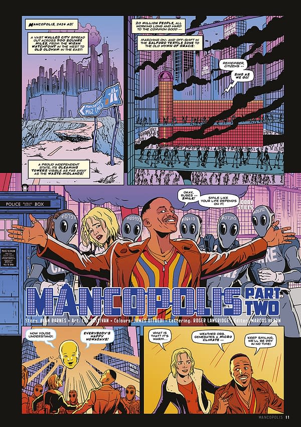 The Doctor Who Comic That Wants To Look Like A Target Novelisation