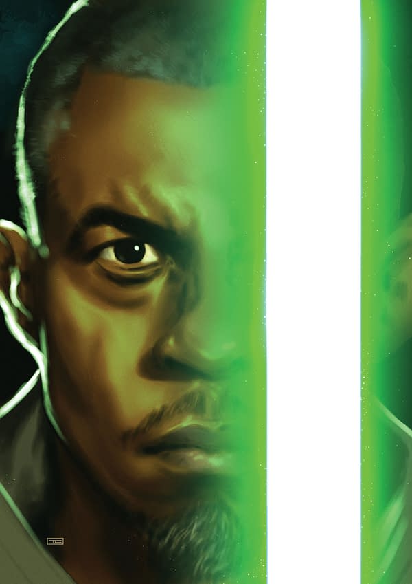 Cover image for STAR WARS: JEDI KNIGHTS #8 TAURIN CLARKE LIGHTSABER VIRGIN VARIANT