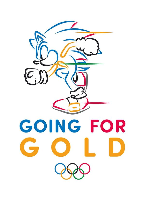 Sonic The Hedgehog Becomes Part Of Olympics Branding