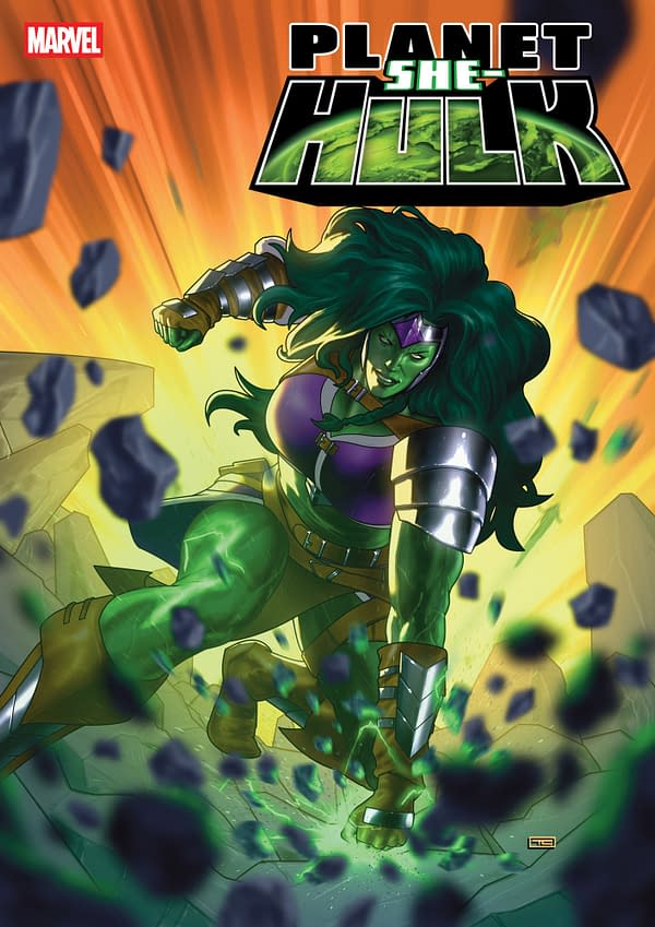 Cover image for PLANET SHE-HULK #1 TAURIN CLARKE VARIANT