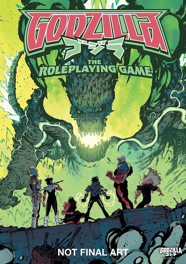 IDW Games Announces New Godzilla TTRPG In The Works
