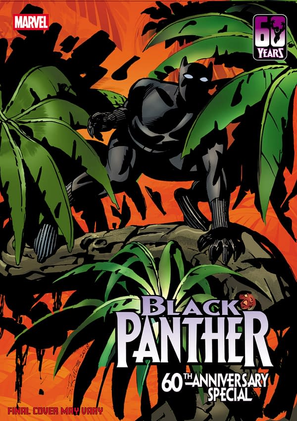Cover image for BLACK PANTHER 60TH ANNIVERSARY SPECIAL #1 STEVE RUDE VARIANT