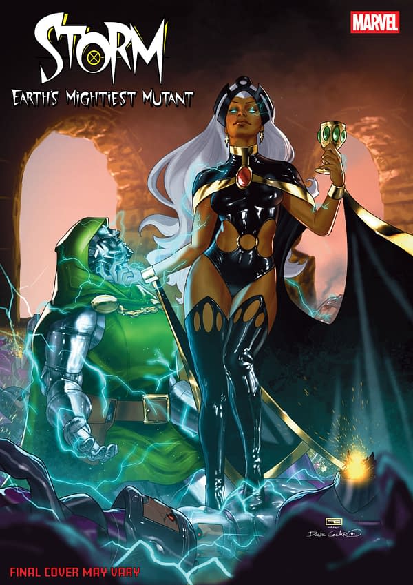 Cover image for STORM: EARTH'S MIGHTIEST MUTANT #2 TAURIN CLARKE DOOM HOMAGE VARIANT