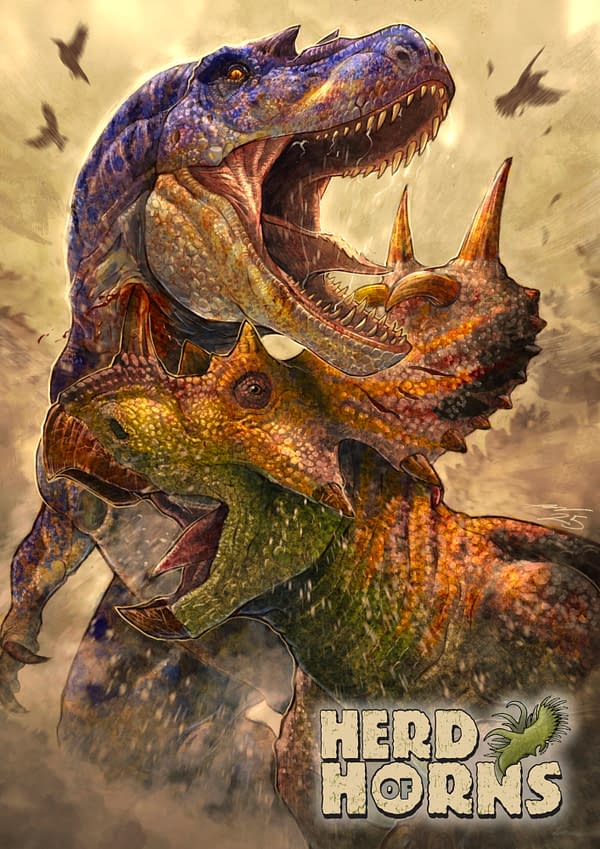 New Dinosaur TTRPG Heard of Horns Officially Announced