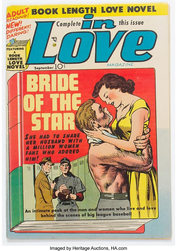 Joe Simon &#038; Jack Kirby 's Romance Comic In Love, Up for Auction