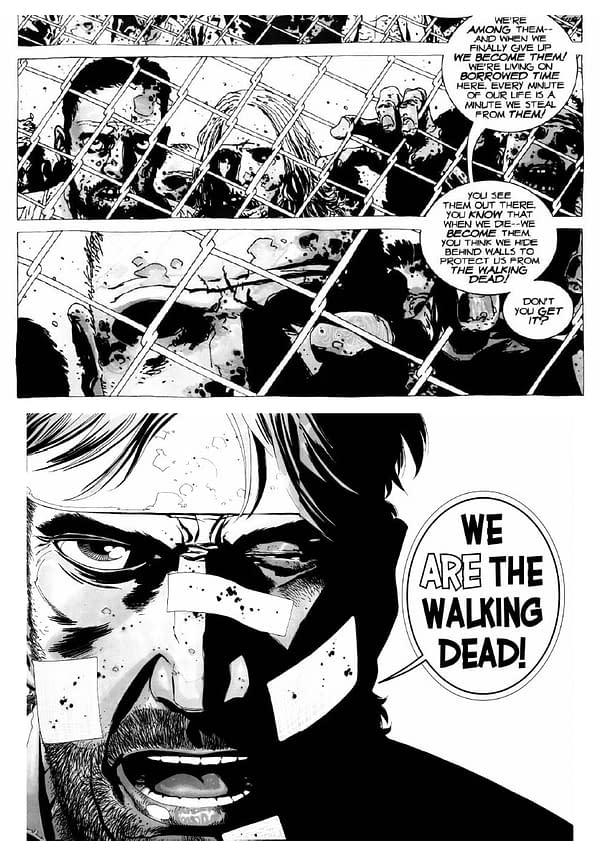 Today's Walking Dead #190 Changes the Concept of the Comic Book