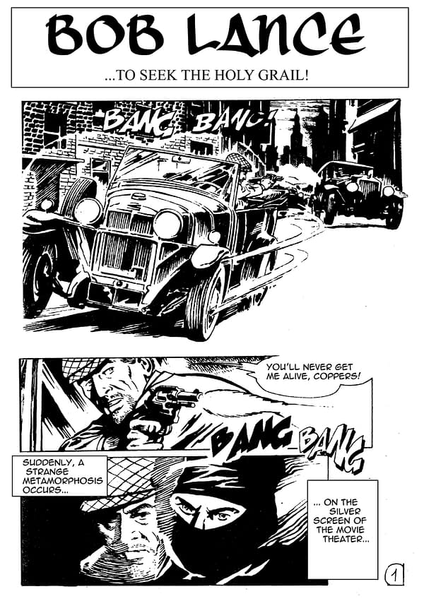 Hexagon Comics presents Luciano Bernasconi's art for Bob Lance #2.