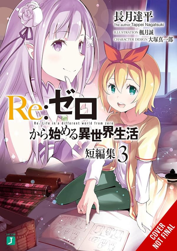 Cover image for RE ZERO SLIAW SHORT STORY COLL LIGHT NOVEL SC VOL 03