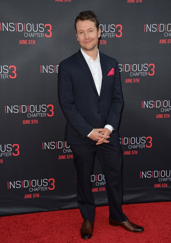 Leigh Whannell at the world premiere of his movie Insidious Chapter 3 at the TCL Chinese Theatre, Hollywood.