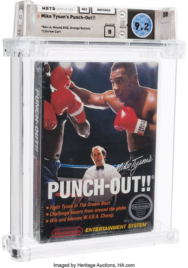 Would You Like To Own A Sealed Copy Of Mike Tyson's Punch Out?