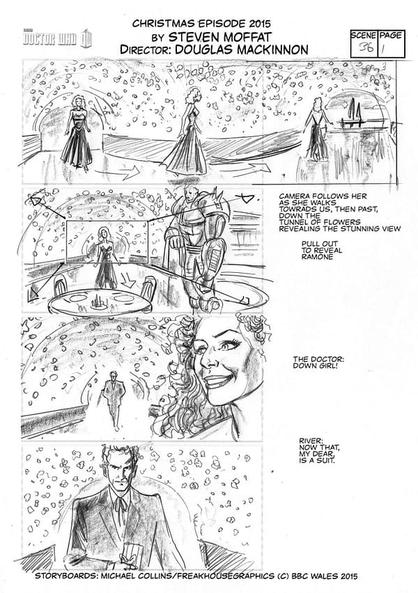 Doctor Who: The Storyboards Of The Husbands Of River Song