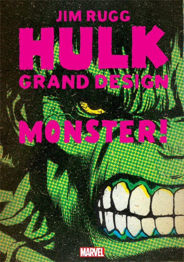 Cover image for HULK: GRAND DESIGN: MONSTER #1 JIM RUGG COVER