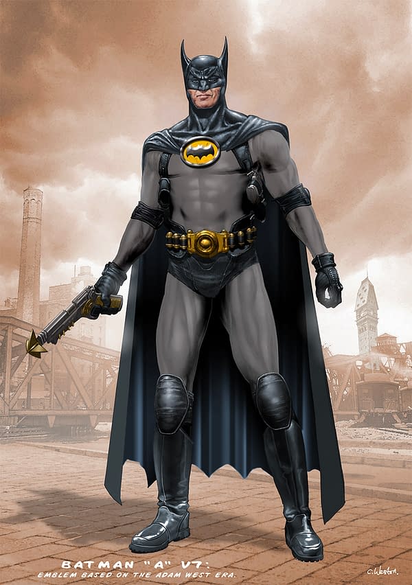 Jim Lee Got Chris Weston To Design Batman For The Flash Movie