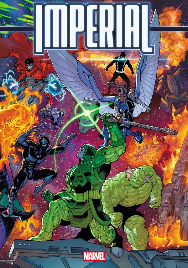 Cover image for IMPERIAL #4 JAVIER GARRON 4-PART CONNECTING VARIANT