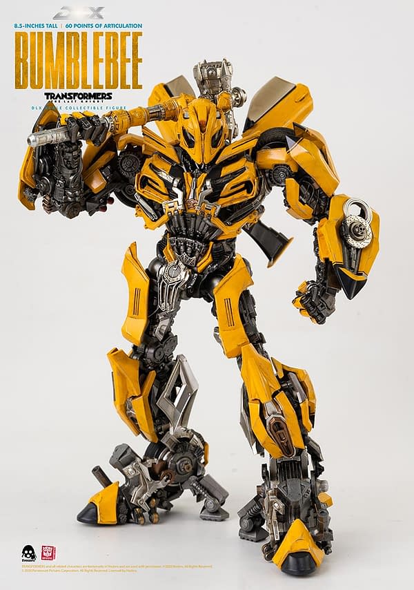 Transformers: The Last Knight Bumblebee Arrives from Hasbro/threezero