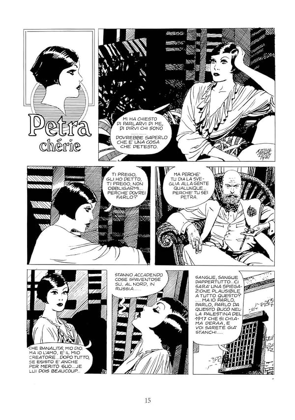 Fantagraphics Publish Attilio Micheluzzi's Petra Chérie In English