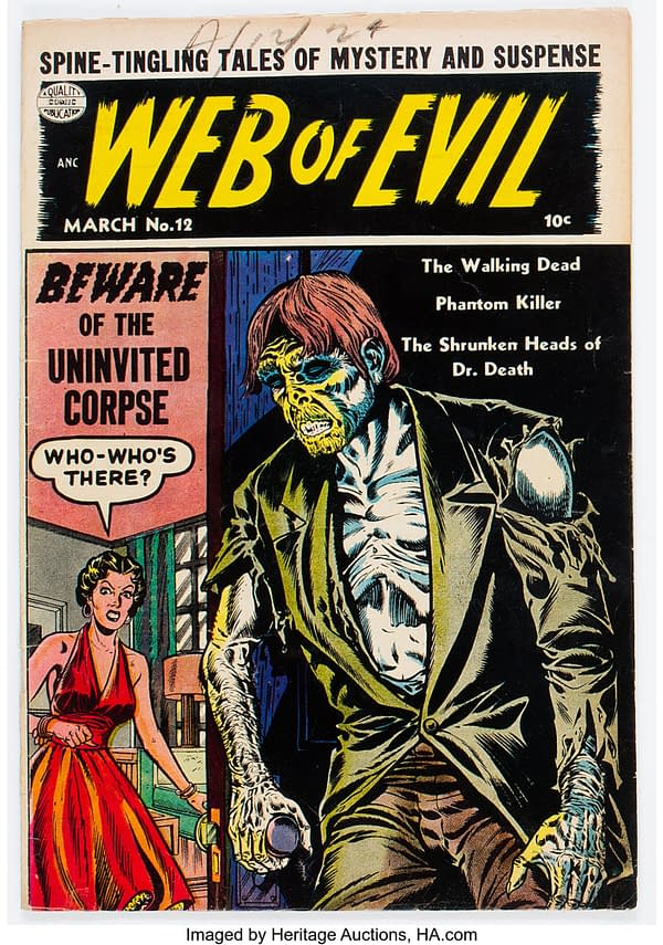 The Walking Dead Debut From 1954 At Heritage Auctions