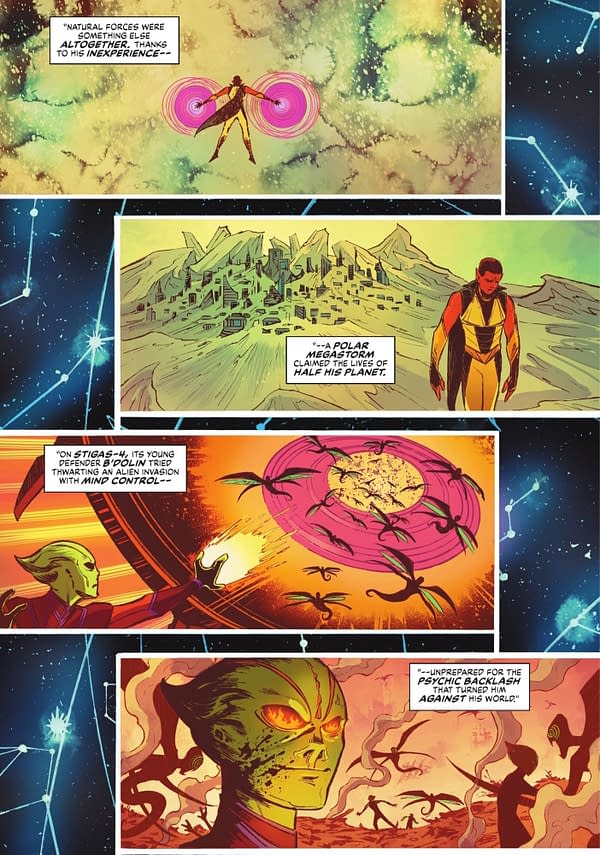 Captain Comet Action Comics Superboy