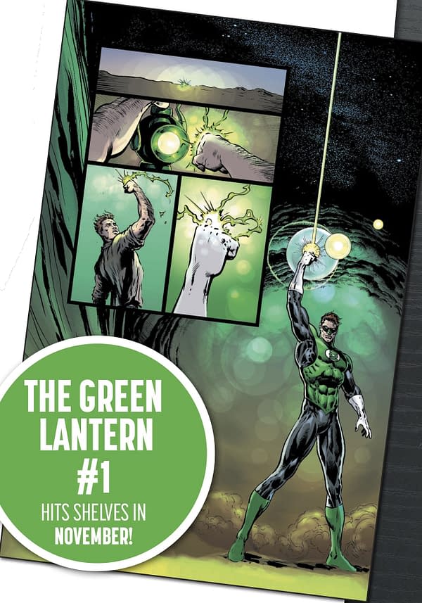 Grant Morrison's Pitch for The Green Lantern &#8211; Not Trying to Compete With Geoff Johns