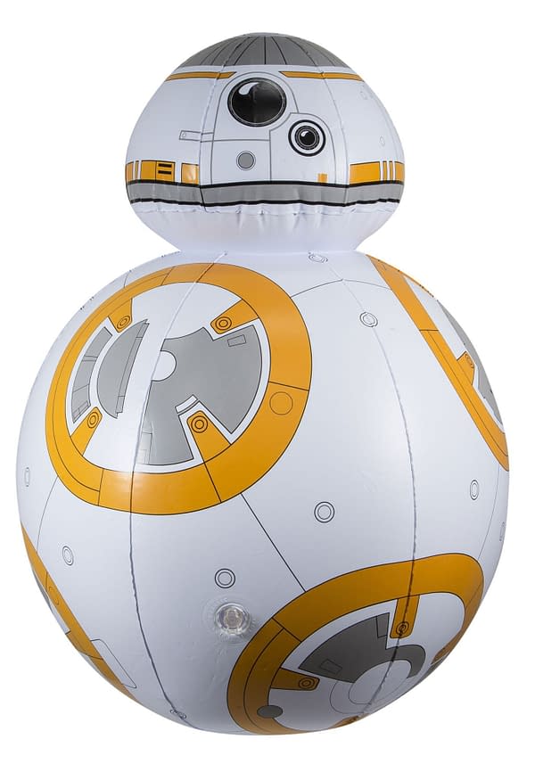 The Star Wars BB-8 Inflatable Pool Toy from Fun.com.