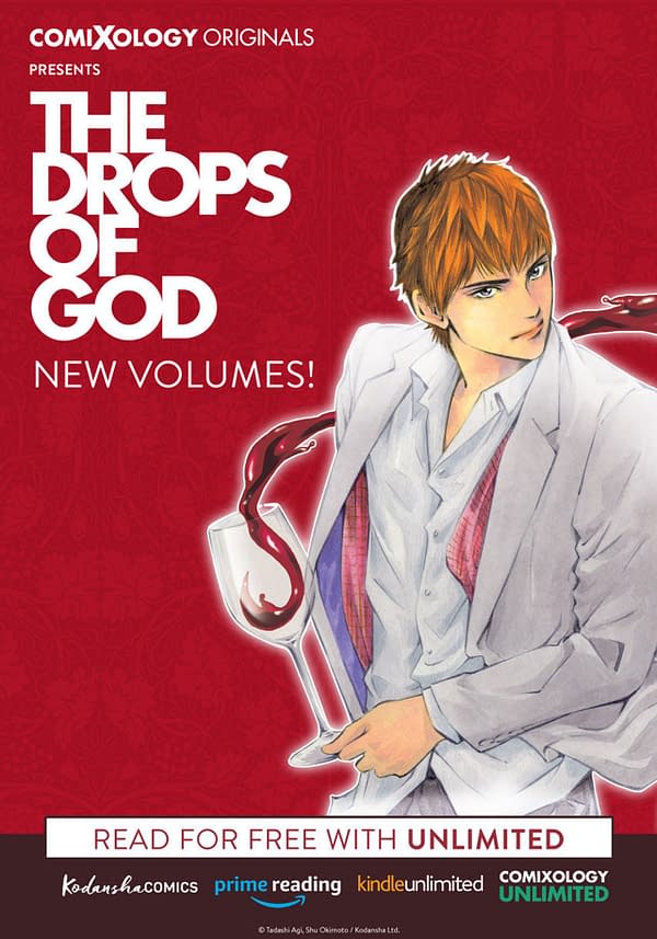The Drops of God: More Volumes of Wine Manga Debut in English