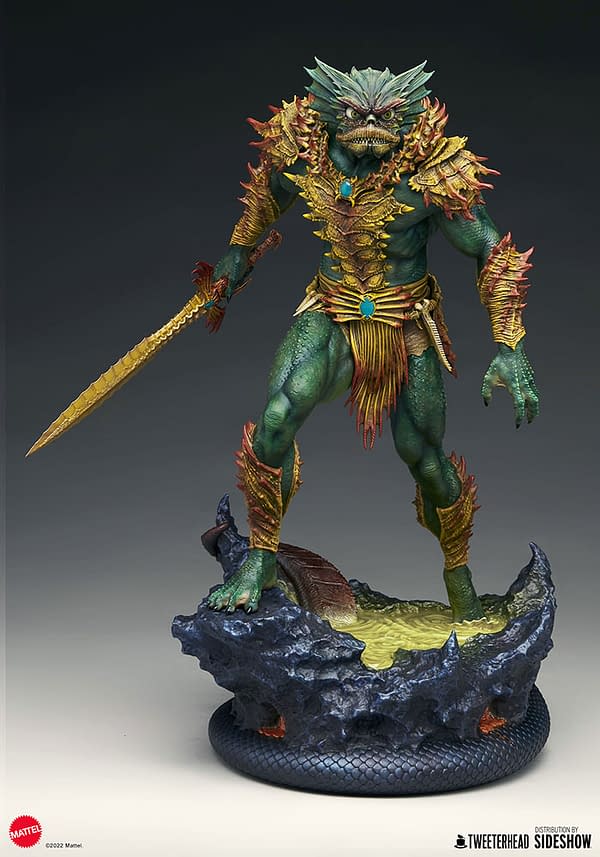 Tweeterhead Reveals Master of the Universe Mer-Man Maquette
