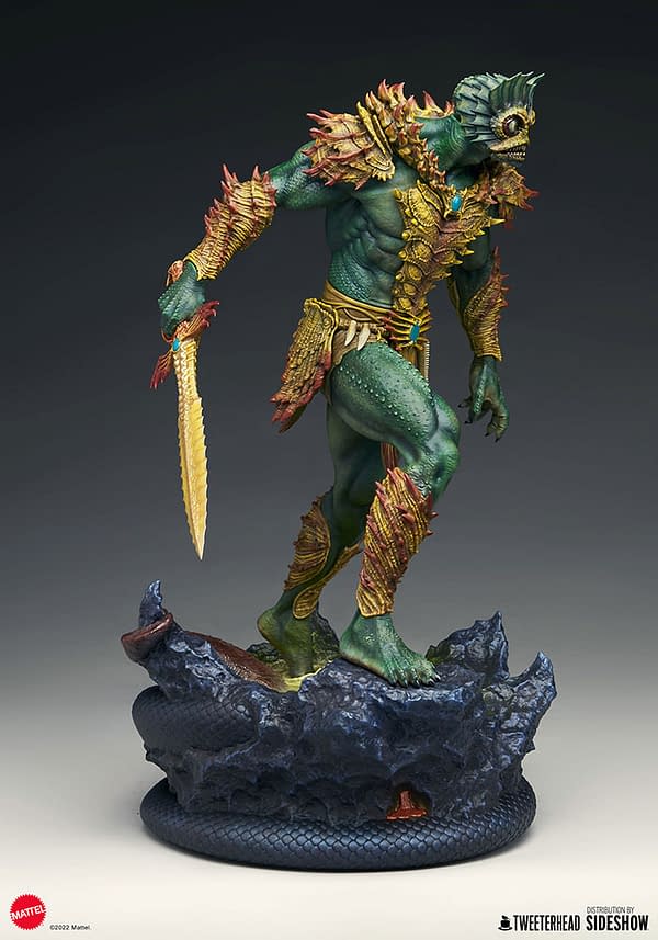 Tweeterhead Reveals Master of the Universe Mer-Man Maquette